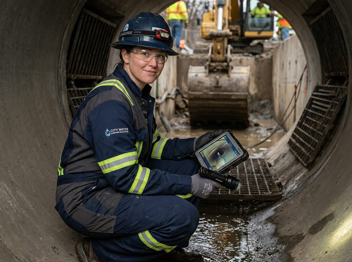 Sewer Line Inspection & Replacement in Dunlap